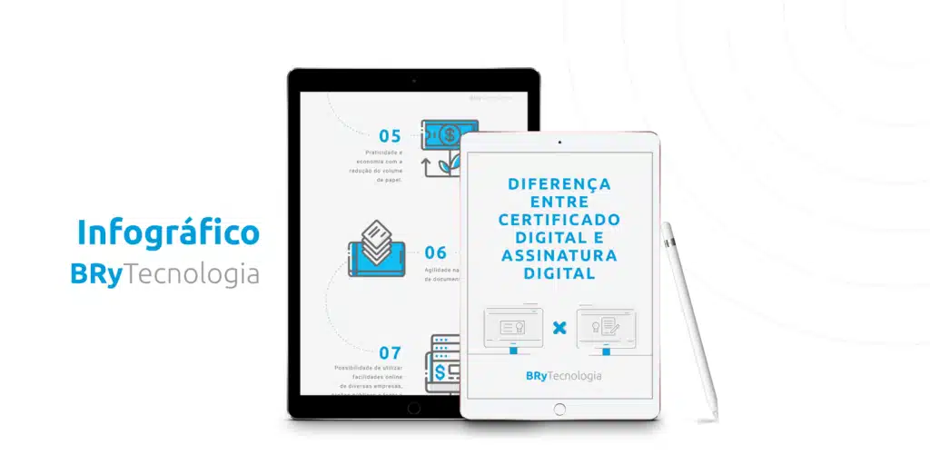 Diferenças entre certificado digital e assinatura digital