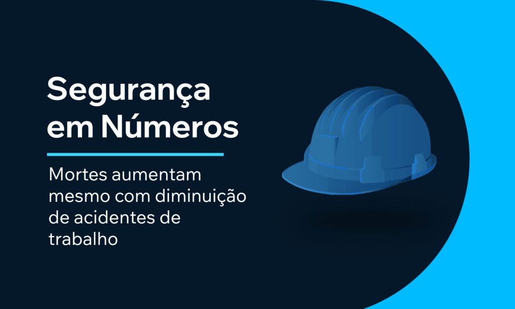 Infográfico exclusivo sobre acidentes de trabalho no Brasil