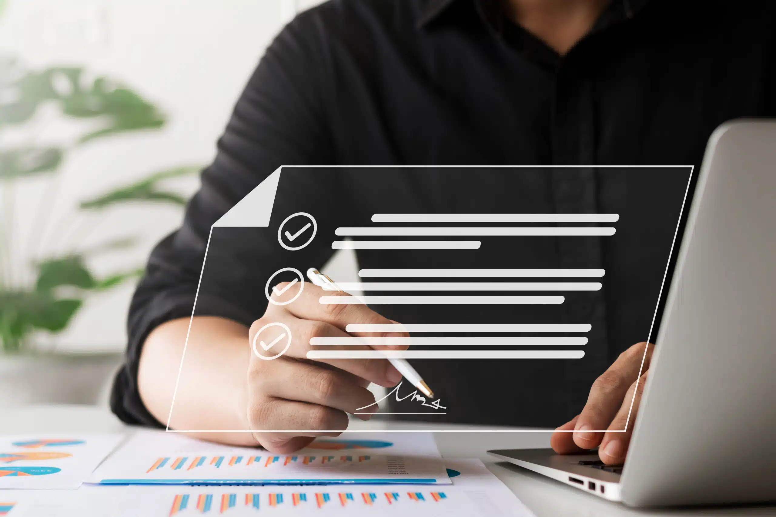 Como assinar documentos com segurança?
