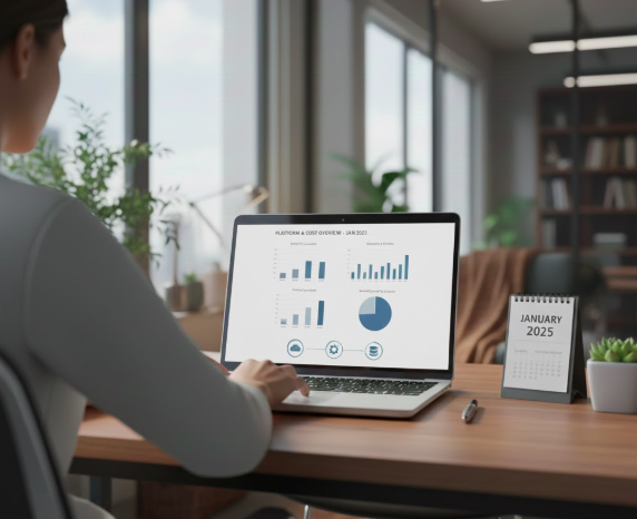 Foto do artigo Virada de chave: como revisar custos e plataformas no início do ano pode salvar o orçamento da sua empresa