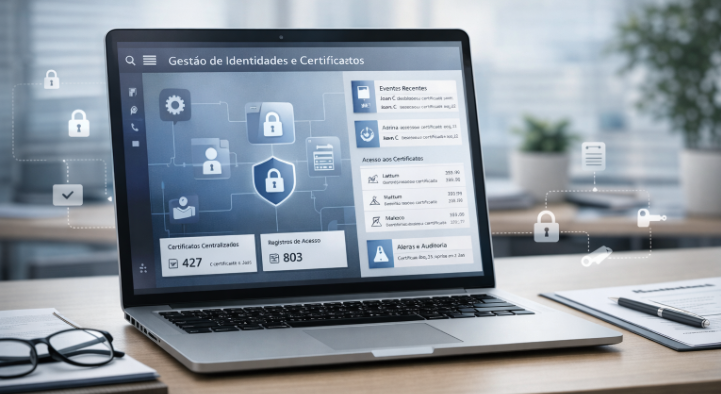 Foto do case Gestão de identidades digitais: por que centralizar certificados virou uma necessidade