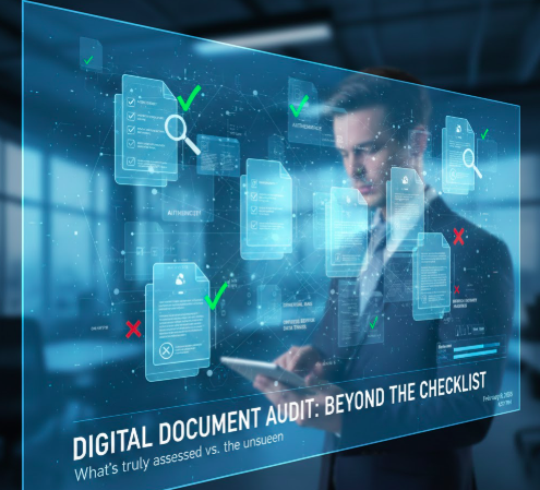 Foto do artigo O que uma auditoria realmente avalia em documentos digitais e o que não está no checklist comum