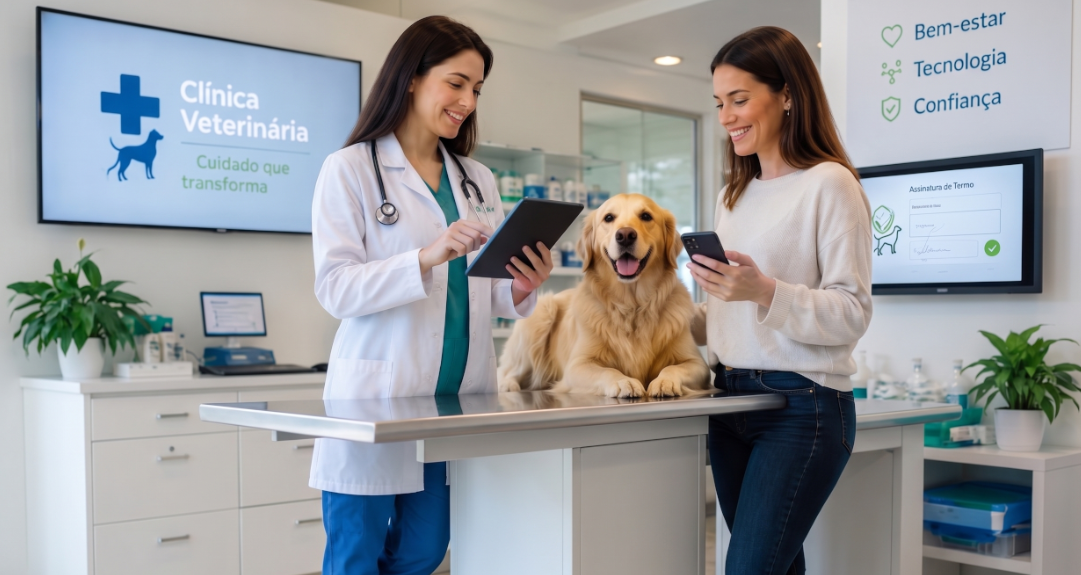 Foto do artigo Assinatura digital para clínica veterinária: guia completo para digitalizar documentos com segurança
